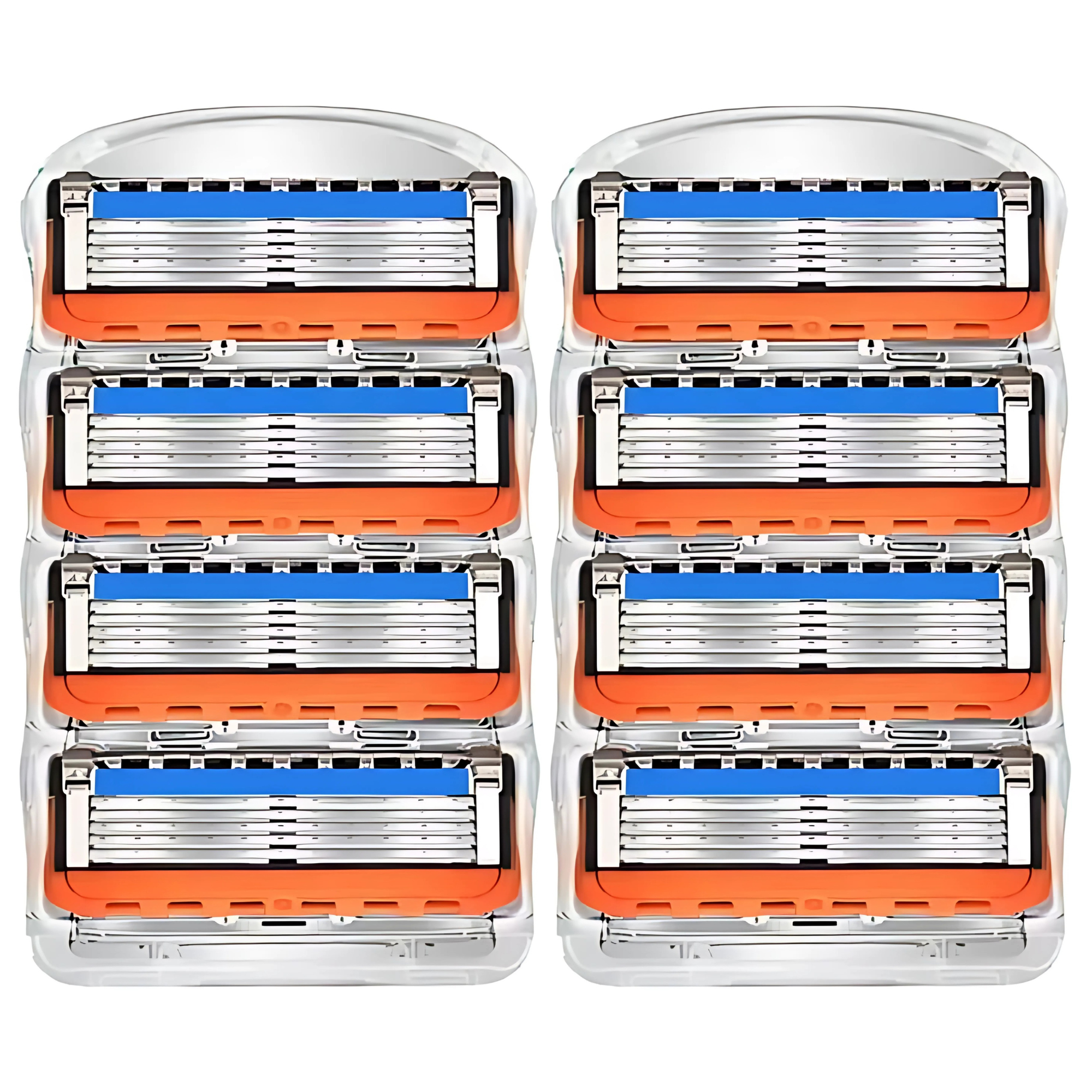 RASIERKLINGEN FÜR GILLETTE FUSION 5 EDELSTAHL-KLINGEN ERSATZ