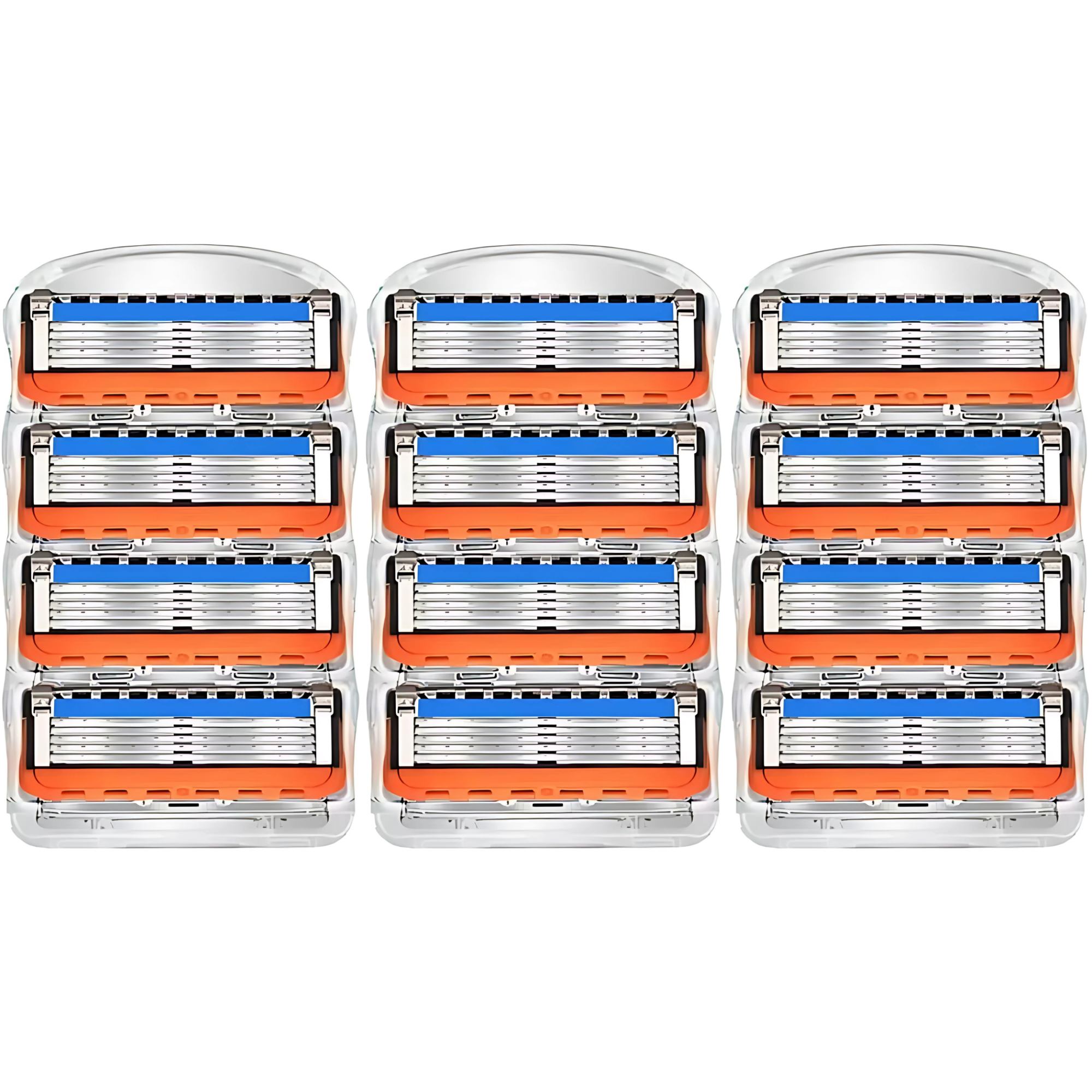 RASIERKLINGEN FÜR GILLETTE FUSION 5 EDELSTAHL-KLINGEN ERSATZ