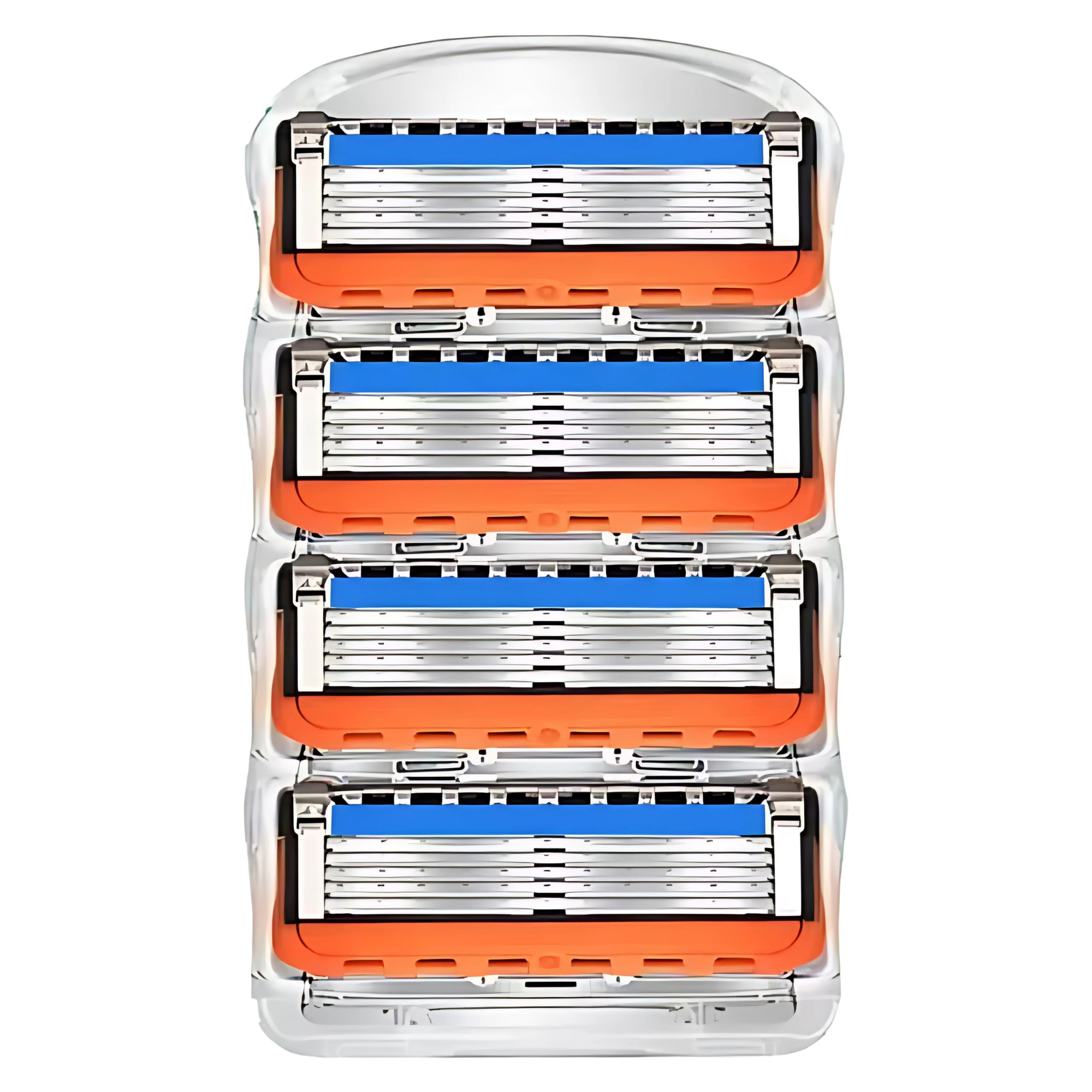 RASIERKLINGEN FÜR GILLETTE FUSION 5 EDELSTAHL-KLINGEN ERSATZ