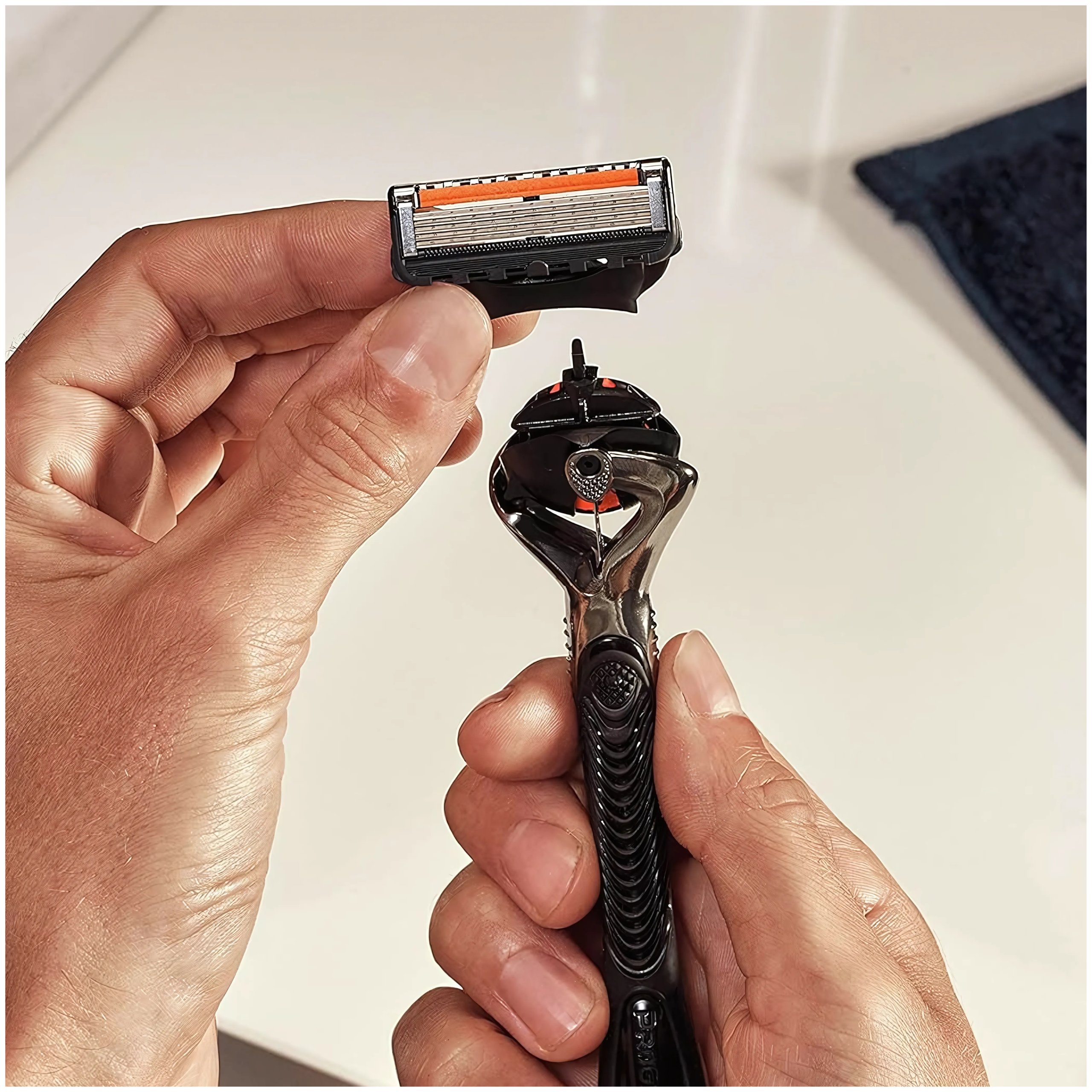RASIERKLINGEN FÜR GILLETTE FUSION 5 PROGLIDE EDELSTAHL-KLINGEN ERSATZ