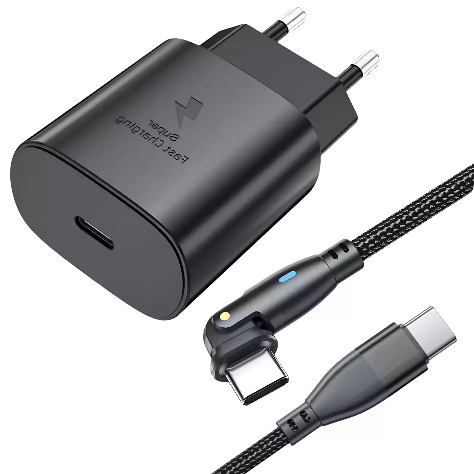 Schnellladegerät 25W für Original Samsung USB-C Ladekabel Galaxy S21 S22 S23