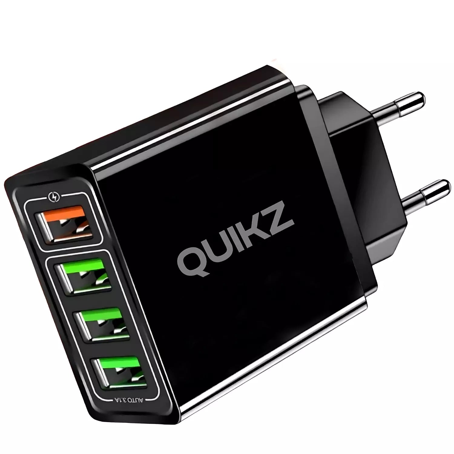 Ladegerät Stecker 4x USB Port 5V-3A Netzteil Adapter Für Handy Tablet